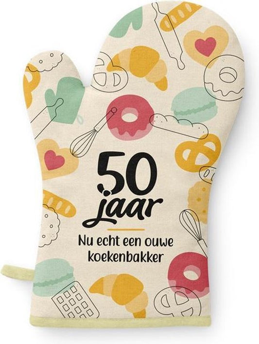 Ovenwant verjaardag 50 jaar