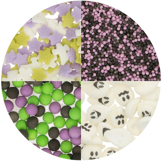 Wilton Halloween 4-in-1 Sprinkle Mix Spookachtige Halloween
