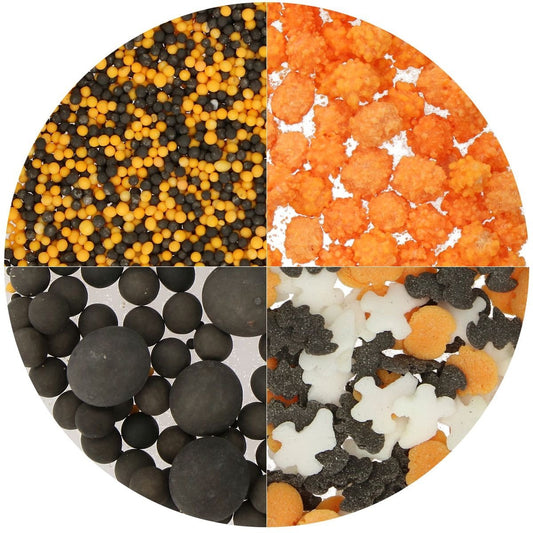 Wilton Halloween 4-in-1 Sprinkle Mix Griezelige Halloween