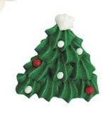 suiker kerstboom 10 stuks