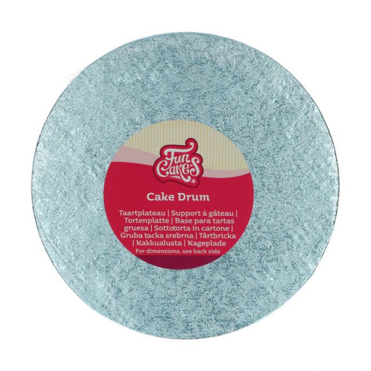 FunCakes Cake Drum Rond Ø20 cm - Baby Blauw