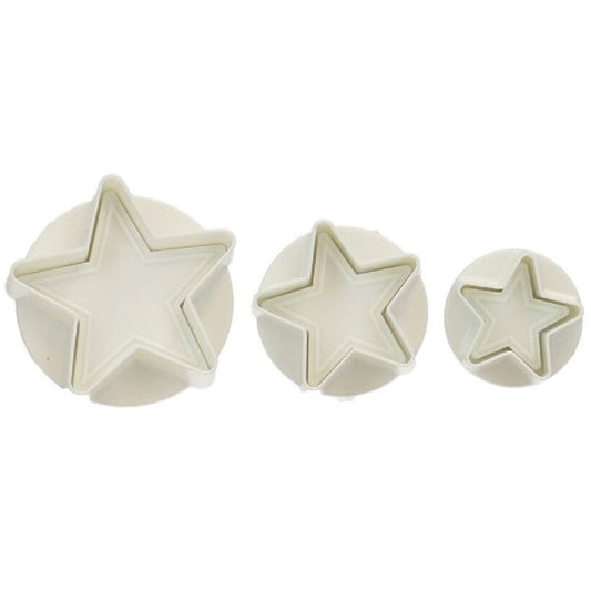 Wilton Plunger Cutter Ster Set/3