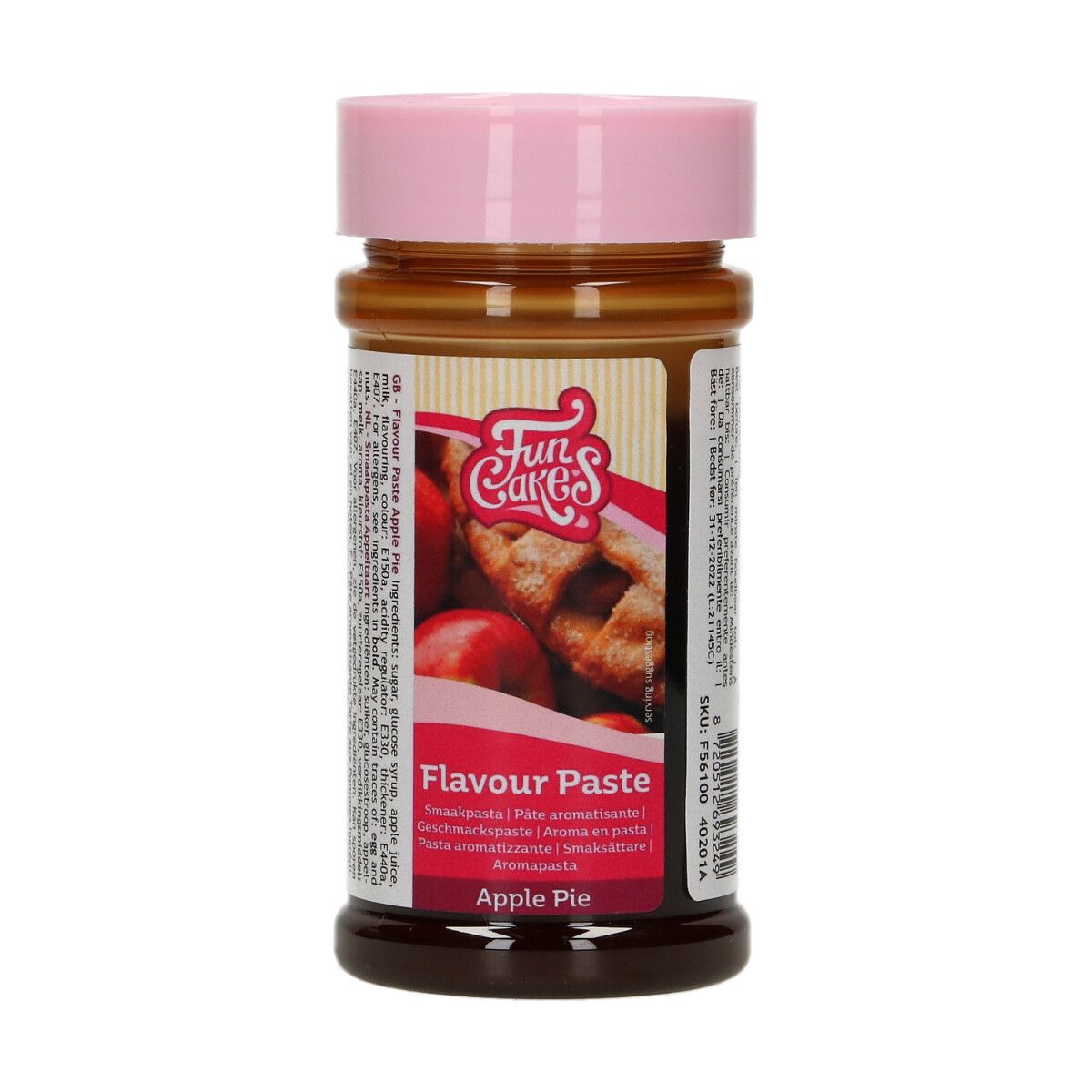 FUNCAKES SMAAKPASTA APPELTAART 100 G