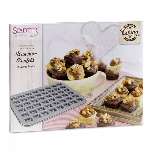Städter Brownie Mini Bakvorm 48st 40x31cm