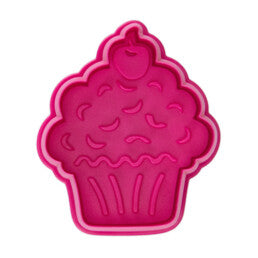 Embossing-koekjesvormer met uitwerper Muffin