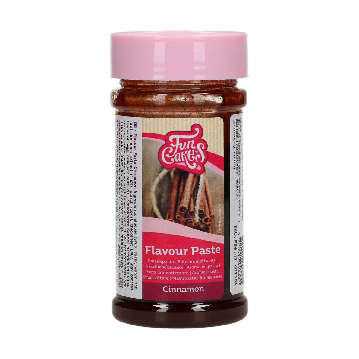 FUNCAKES SMAAKPASTA KANEEL 100 G