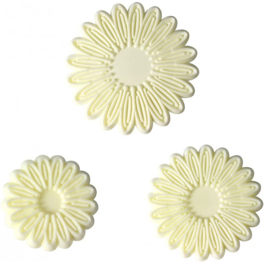 JEM Small Multi Petal Daisy Gerbera Cutter Set 3pc