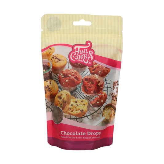 Bakvaste chocolade drops Melk 200g