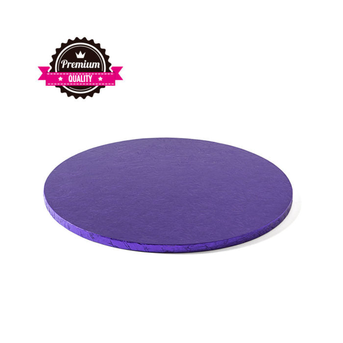 Decora Cake Drum Rond 25cm | 10inch Paars