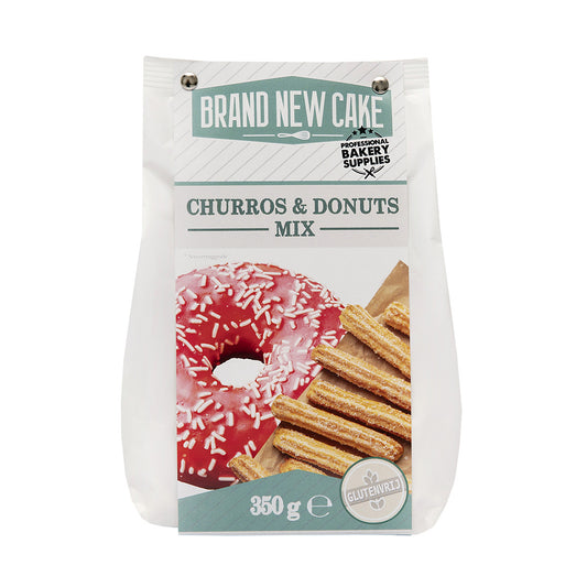 BrandNewCake Churros & Donut-mix 350g. Glutenvrij