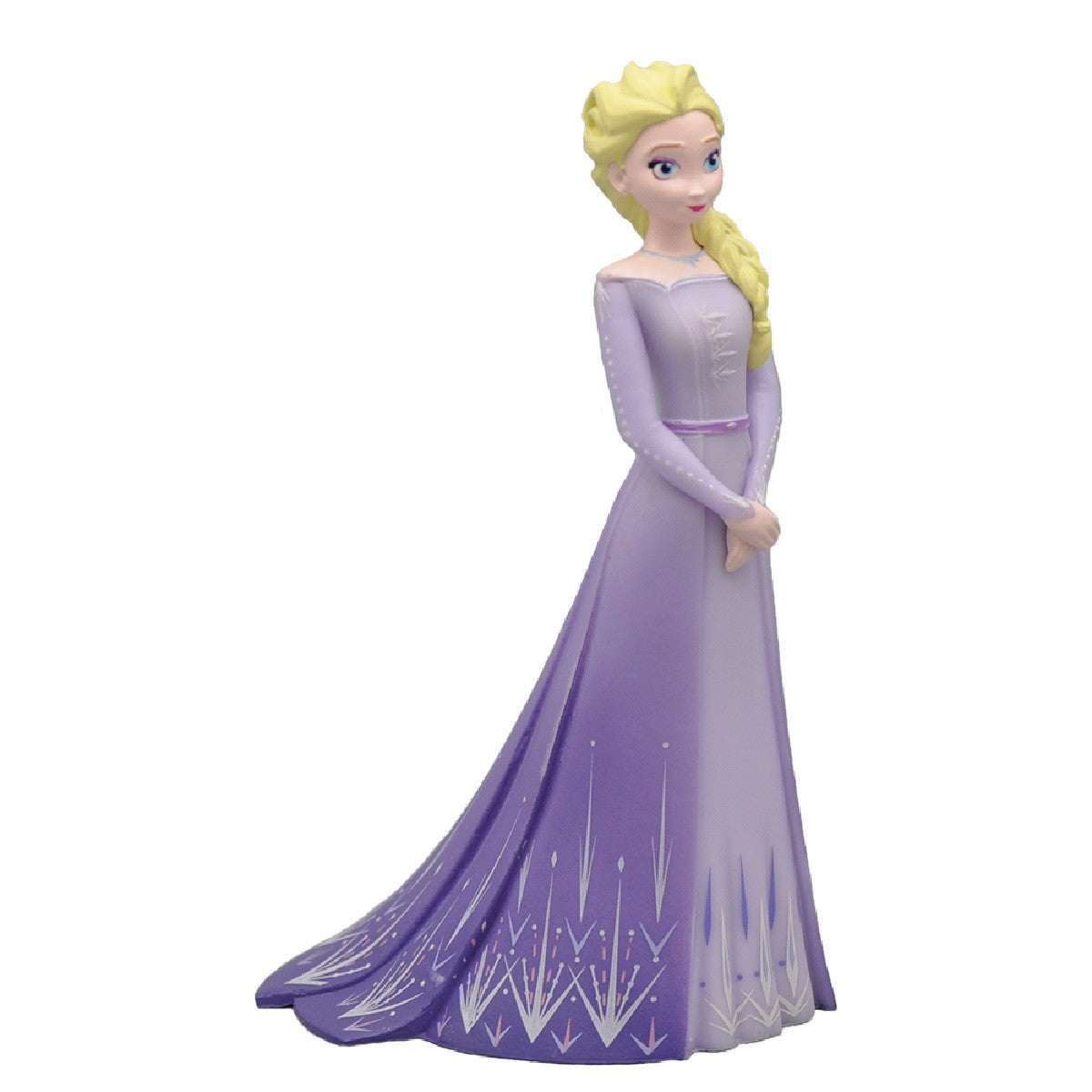 Taarttopper Disney Frozen - Elsa Paarse Jurk