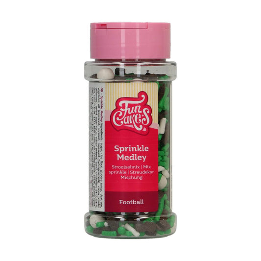 FUNCAKES SPRINKLE MEDLEY VOETBAL 65 G