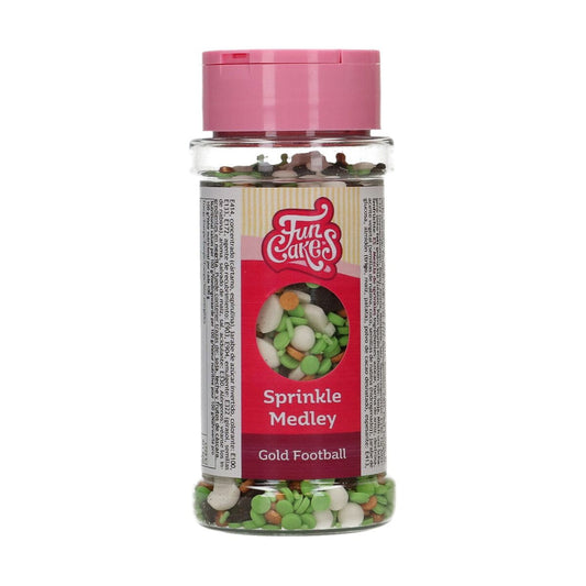 FUNCAKES SPRINKLE MEDLEY - GOUDEN VOETBAL 65G