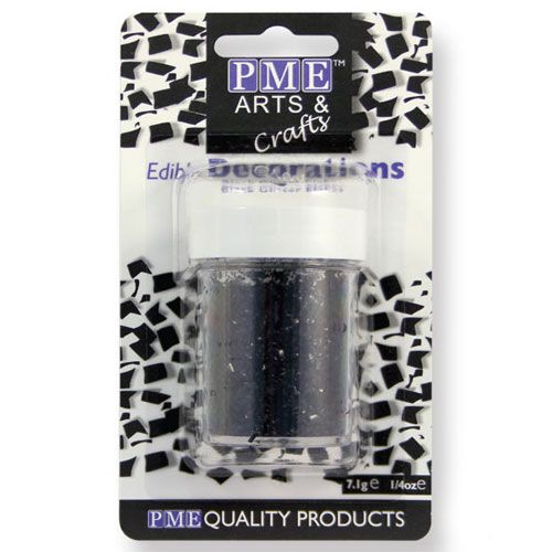 PME GLITTER FLAKES - BLACK 7G