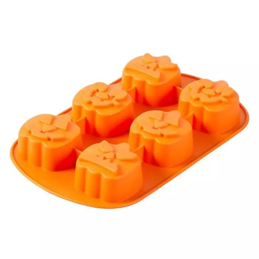 Wilton Siliconen Bakvorm Jack O'Latern Pompoen (6)