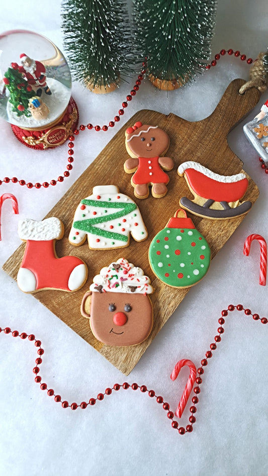 Workshop - koekjes met icing-kerst workshop