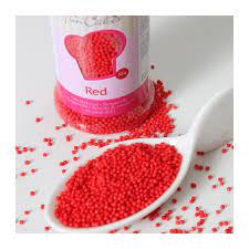 FunCakes Glutenfree Nonpareils musketzaad red 80 g