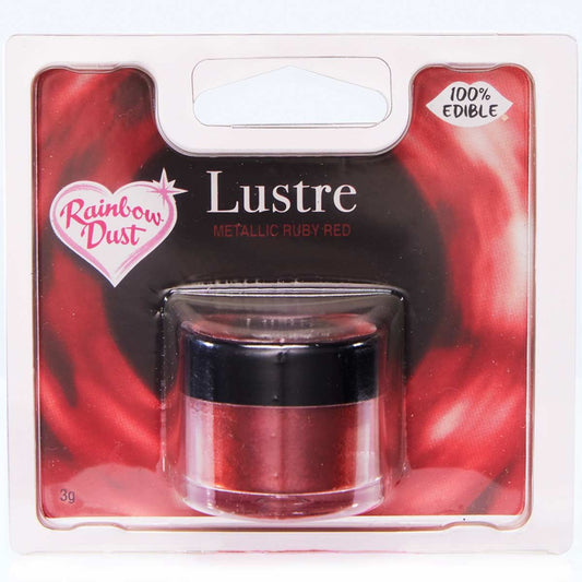 RD EDIBLE LUSTRE - RUBY RED
