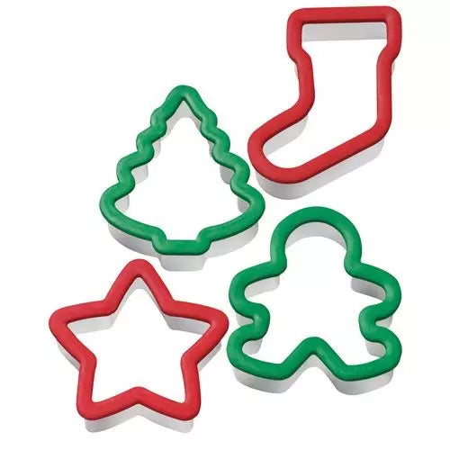Wilton Grip Uitsteker Kerst Set/4
