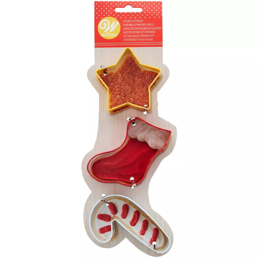 Wilton Uitsteker Ster-Sok-Zuurstok Set/3