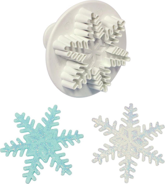 Plunger cutter sneeuwvlok large van PME Arts&amp;Crafts.