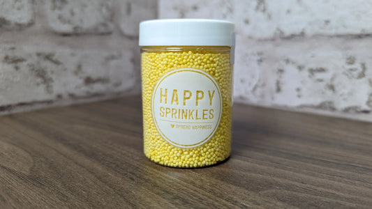 Happy sprinkles - simplicity- geel  90g