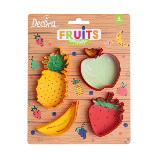 Decora Uitsteker Set Fruit -4st-