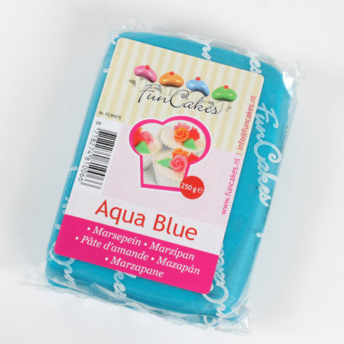 Marsepein Blauw - Aqua Blue - 250gr.