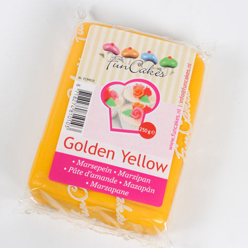 Marsepein Geel - Golden Yellow- 250gr.