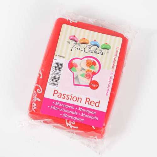 Marsepein Rood -Passion Red 250g