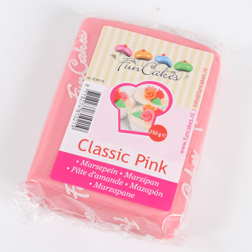 Marsepein Roze - Classic Pink 250g
