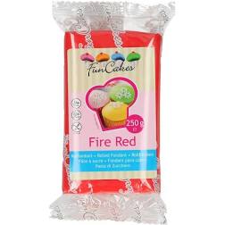 Rolfondant Fire Red - rood 250gr