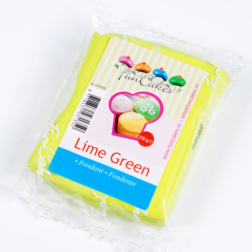 Rolfondant Groen - Lime Green - 250gr