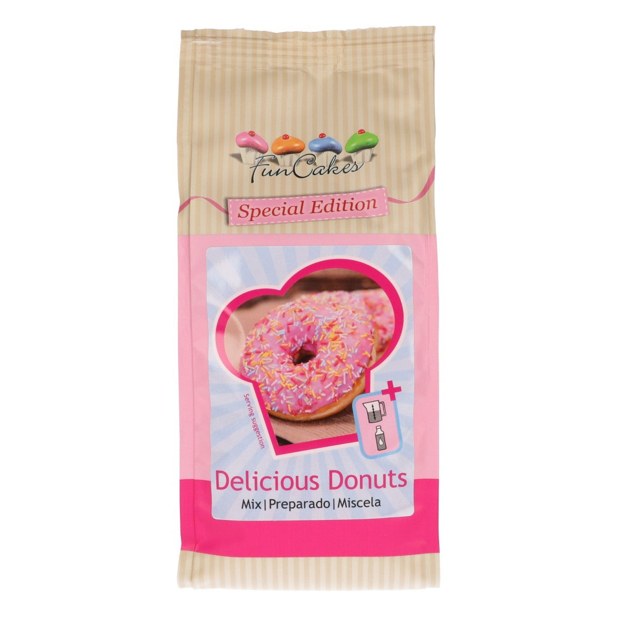Mix voor Delicious Donuts 500gr