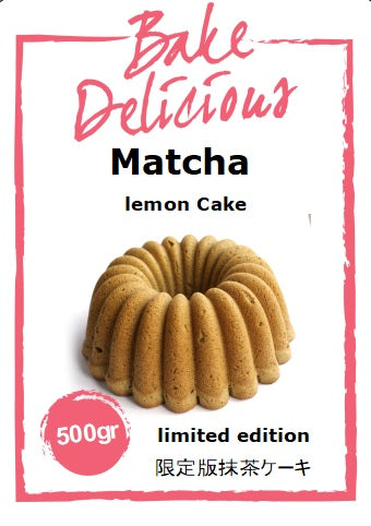 Matcha lemon cakemix 500gr