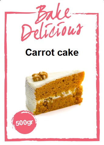 Bake Delicious Carrot Cake 500gr