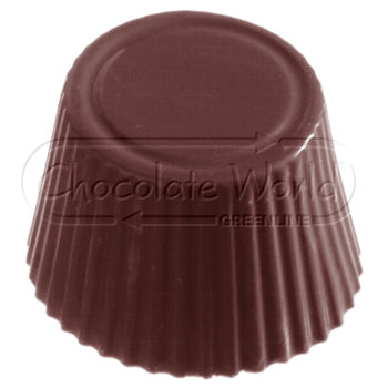 Cuvette Rond-Polycarbonaat Chocolade Vorm