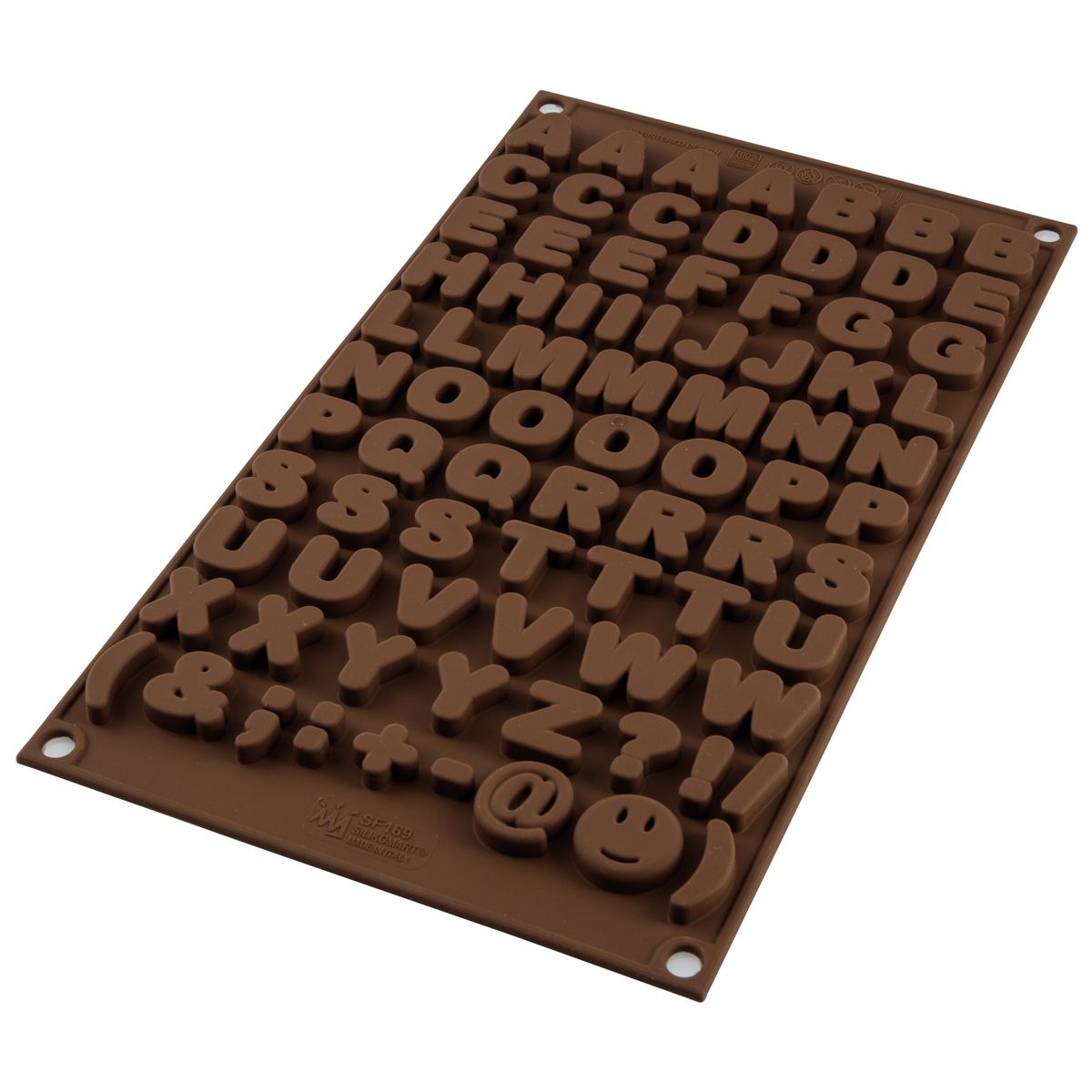 Silikomart siliconen mold alfabet