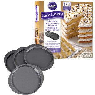 Easy Layers Cake Pan 20cm set/4