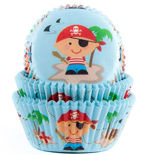 Baking cups Pirate pk/50