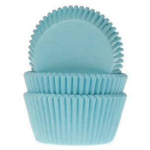 Baking cups Turquoise pk/50