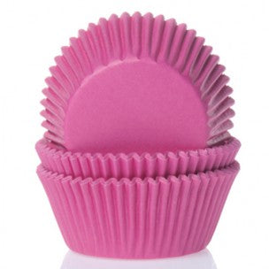 Mini Baking Cups fuchsia pk/60