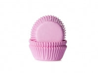Mini Baking Cups Licht Roze pk/60