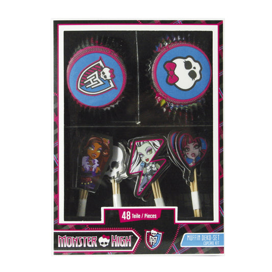 Monster High Cupcake Kit 48 delig