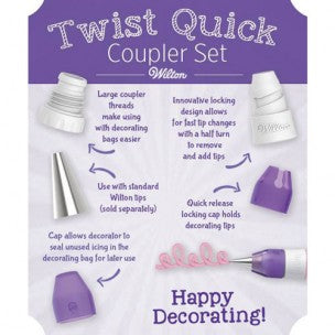 Twist Quick Coupler Set