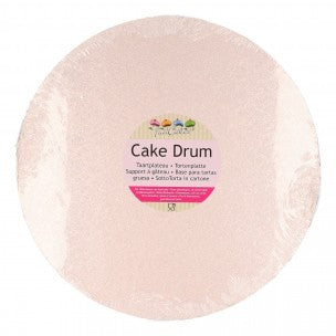 Cake Drum Rond 25cm Rose Goud