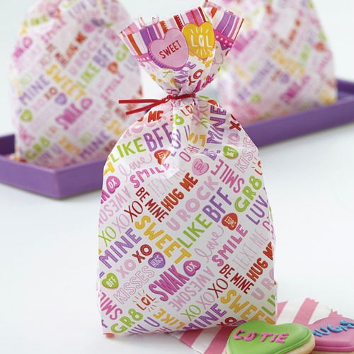 Treat Bags Words Can Express pk/20