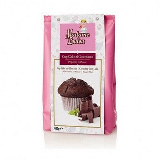Lactose-glutenvrije chocolade cupcakemix 400gr
