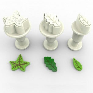 Mini Leaves Plunger Cutter set/3