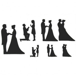 Wedding Silhouette set